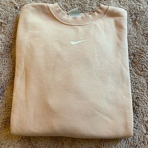 Pink Nike sweatshirt